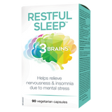RESTFUL SLEEP 90 VCAPS 3 BRAINS