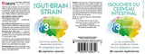 THE GUT BRAIN STRAIN 60 VCAPS 3BRAINS