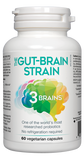 THE GUT BRAIN STRAIN 60 VCAPS 3BRAINS