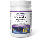 NIGHTTIME MAGNESIUM BISGLYCINATE TROPICAL FRUIT 120 G NATURAL FACTORS