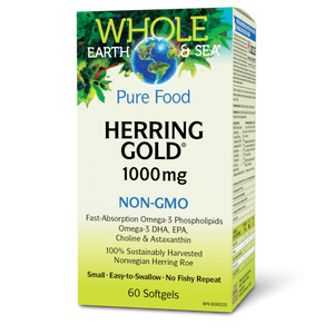 HERRING GOLD 1000 MG 60 SOFTGELS NATURAL FACTORS