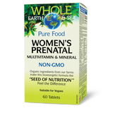 WOMENS PRENATAL WHOLE EARTH AND SEA 60 TABS NATURAL FACTORS