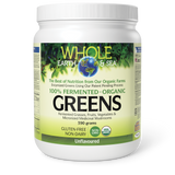GREENS POWDER FERMENTED ORGANIC UNFLAVOURED 390 G WHOLE EARTH & SEA
