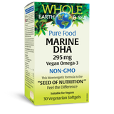 MARINE DHA 295 MG 30 SOFTGELS WHOLE EARTH & SEA NATURAL FACTORS