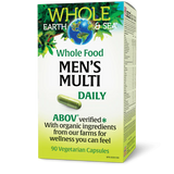 WHOLE FOOD MEN'S MULTI DAILY 90 CAPS WHOLE EARTH & SEA NATURAL FACTORS