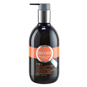 3 IN 1 SHAMPOO + CONDITIONER+BODYWASH 500 ML DECODE