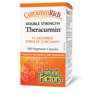 THERACURMIN DOUBLE STRENGTH 60 MG 120 VCAPS NATURAL FACTORS