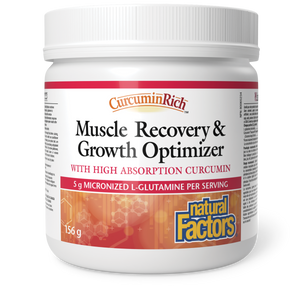 MUSCLE RECOVERY GROWTH 156 G CURCUMIN RICH NATURAL FACTORS