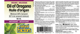 OIL OF OREGANO ORGANIC 80% CARVACOL 60 ML NATURAL FACTORS