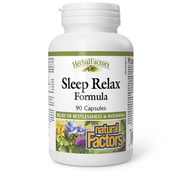 SLEEP RELAX 90 CAPS NATURAL FACTORS
