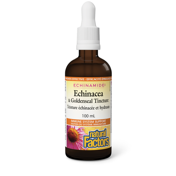 ECHINAMIDE ECHINACEA & GOLDENSEAL 100 ML NATURAL FACTORS