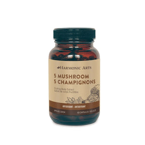 5 MUSHROOM ANTIOXIDANT 60 CAPS HARMONIC ARTS