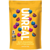 DARK CHOCOLATE CRISPY QUINOA GEMS 142G UNREAL