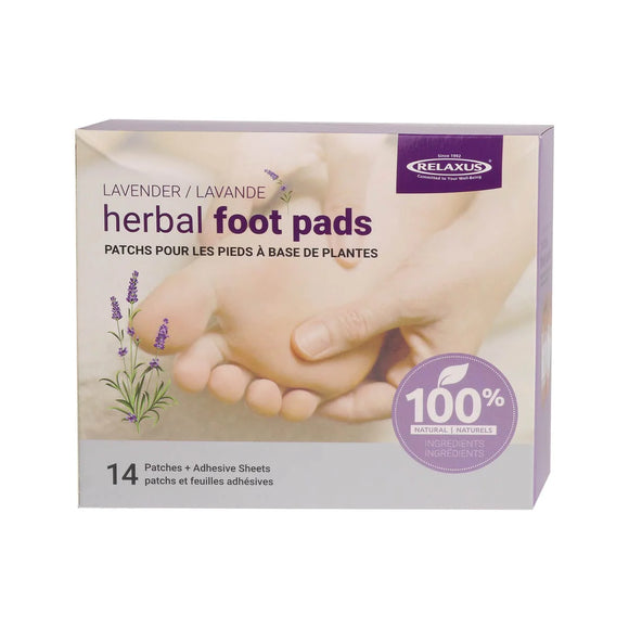 HERBAL FOOT PADS LAVENDER 14 PATCHES RELAXUS