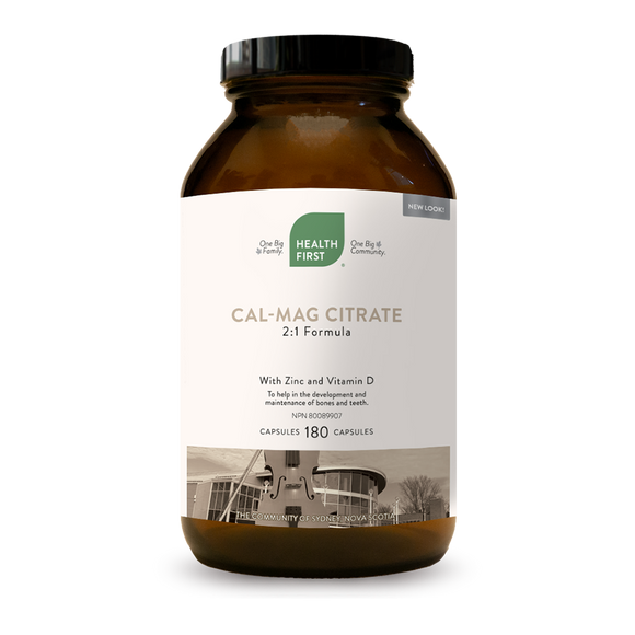 CAL MAG CITRATE 180 CAPS HEALTH FIRST