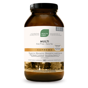 MULTI FIRST SUPREME IRON FREE ONE DAILY 180 VCAPS HEALTH FIRST