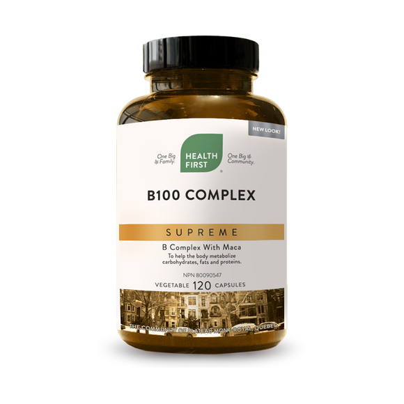B100 COMPLEX SUPREME 120 CAPS HEALTH FIRST