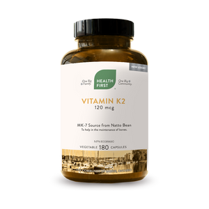 VITAMIN K2 MAX 120 MCG 180 VCAPS HEALTH FIRST