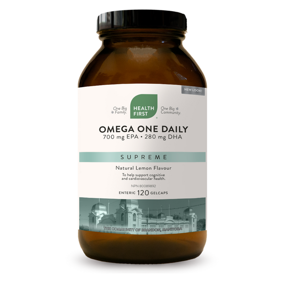OMEGA ONE DAILY SUPREME 120 ENTERIC CAPS HEALTH FIRST