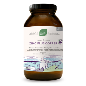ZINC PLUS COPPER ELDERBERRY 150 CHEWS HEALTH FIRST