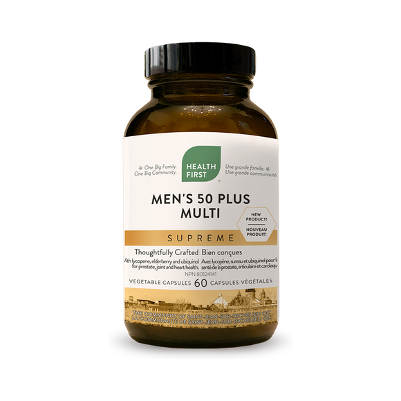 MEN'S 50 PLUS MULTI SUPREME 60 CAPS HEALTH FIRST