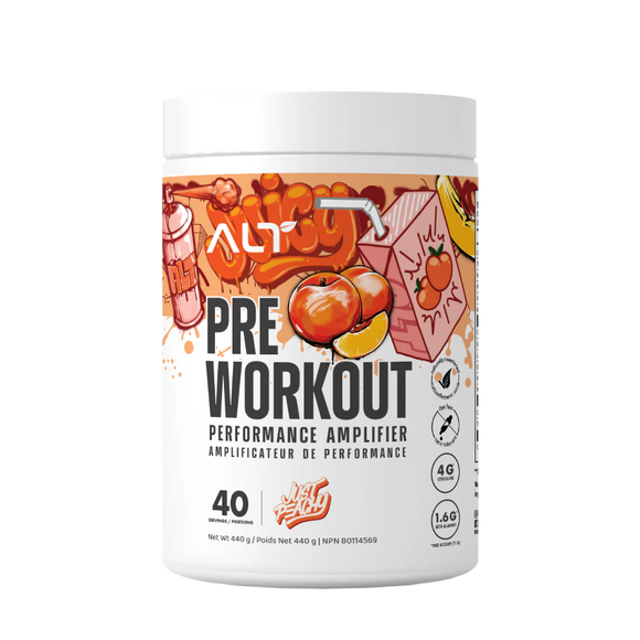 PRE WORKOUT JUST PEACHY 440G ALT
