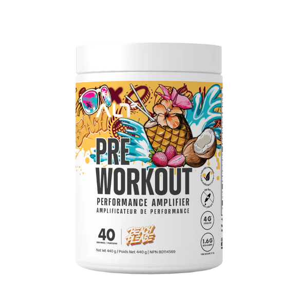 PRE WORKOUT PERFORMANCE AMPLIFIER 440 G BEACH PLEASE ALT