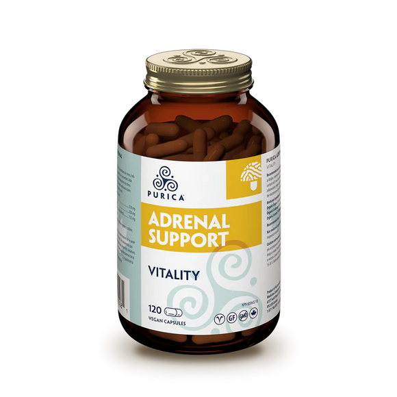 VITALITY ADRENAL SUPPORT 120 CAPS PURICA