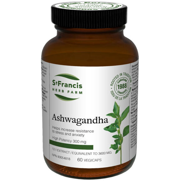 ASHWAGANDHA 300 MG 60 CAPS ST FRANCIS