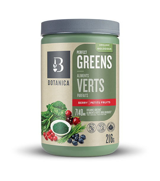 PERFECT GREENS ORGANIC BERRY 216 G BOTANICA