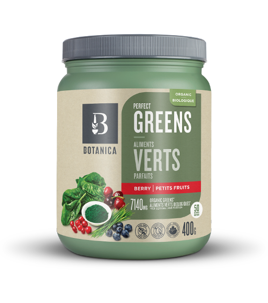 PERFECT GREENS BERRY ORGANIC 400 G BOTANICA