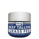 BEEF TALLOW ORGANIC FACE & BODY MOISTURIZER VANILLA SCENT 50ML NAKA