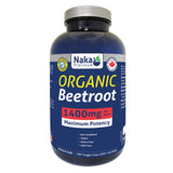 BEETROOT ORGANIC 1400 MG 380 CAPS NAKA