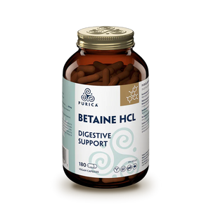 BETAINE HCL 500 MG 180 CAPS PURICA