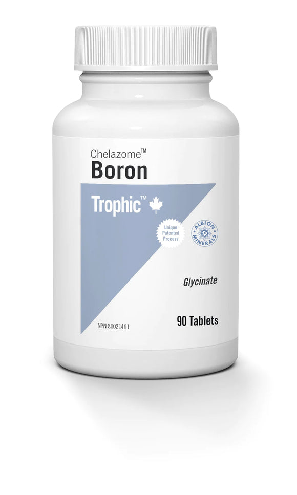 BORON CHELAZOME 90 TABS GLYCINATE TROPHIC