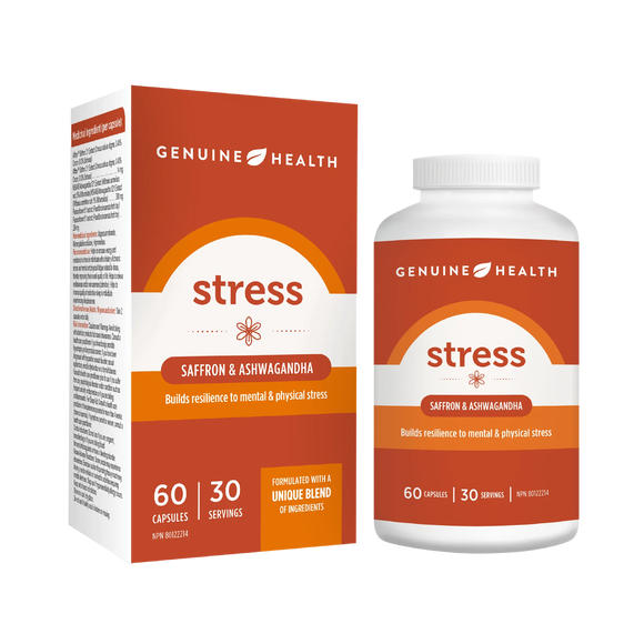 STRESS 60 CAPS GENUINE HEALTH