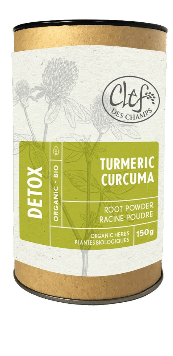 TURMERIC ROOT POWDER ORGANIC 150 G CLEF DES CHAMPS