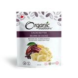 CACAO BUTTER 227 G ORGANIC TRADITIONS