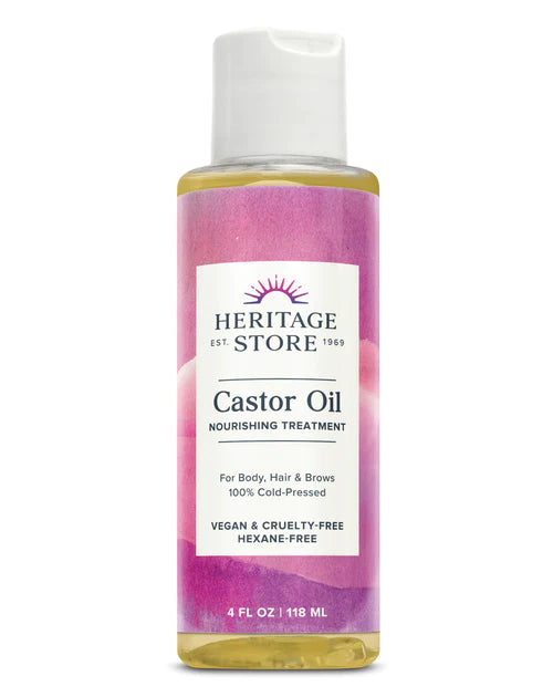 CASTOR OIL 118 ML HERITAGE STORE