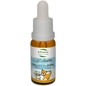 DOG & CAT EAR OIL 15 ML ST. FRANCIS