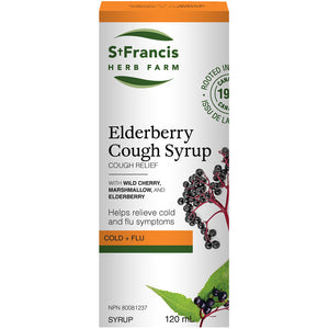 ELDERBERRY COUGH SYRUP 120 ML ST FRANCIS