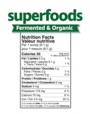 SUPERFOODS FERMENTED ORGANIC 150 G PRAIRIE NATURALS