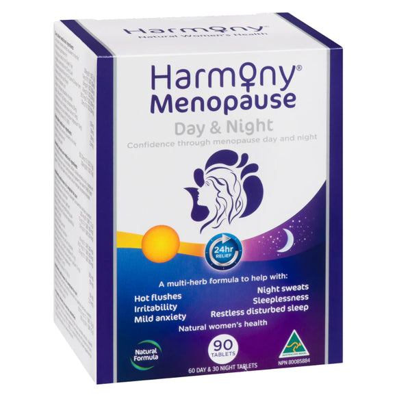 HARMONY MENOPAUSE DAY & NIGHT 90 TABS MARTIN AND PLEASANCE