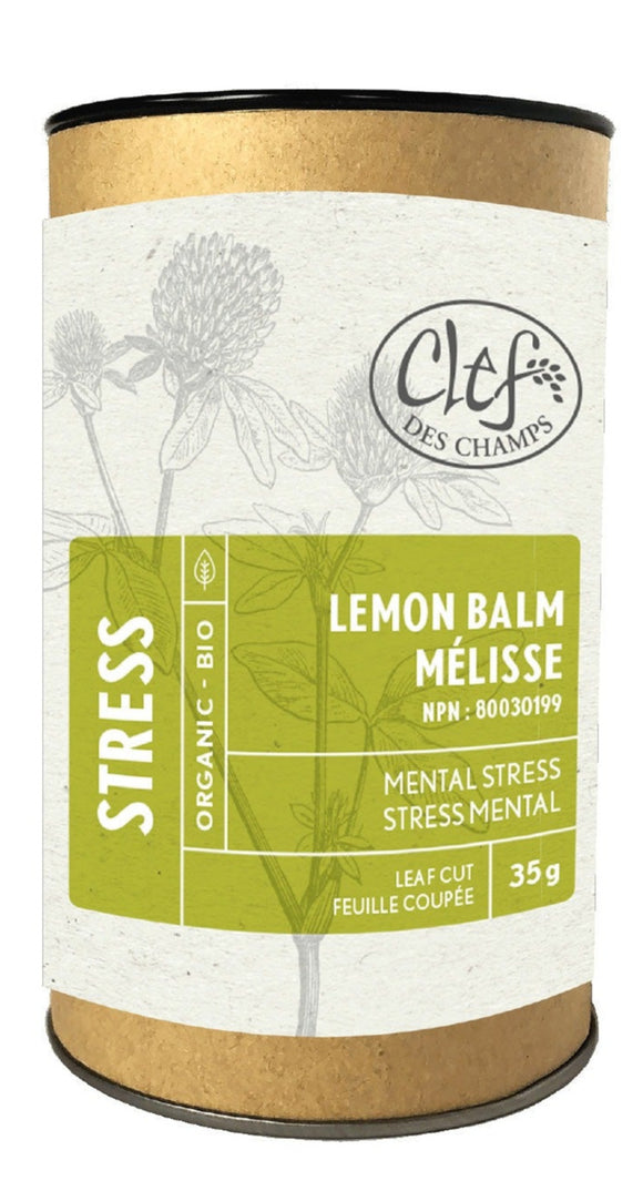 LEMON BALM LEAF CUT ORGANIC 35 G CLEF DES CHAMPS