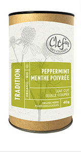 PEPPERMINT LEAF CUT ORGANIC 40 G CLEF DES CHAMPS