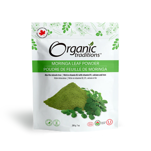 MORINGA LEAF POWDER 200 G ORGANIC TRADITIONS