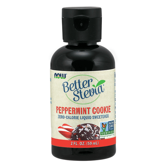BETTER STEVIA PEPPERMINT COOKIE 59 ML NOW