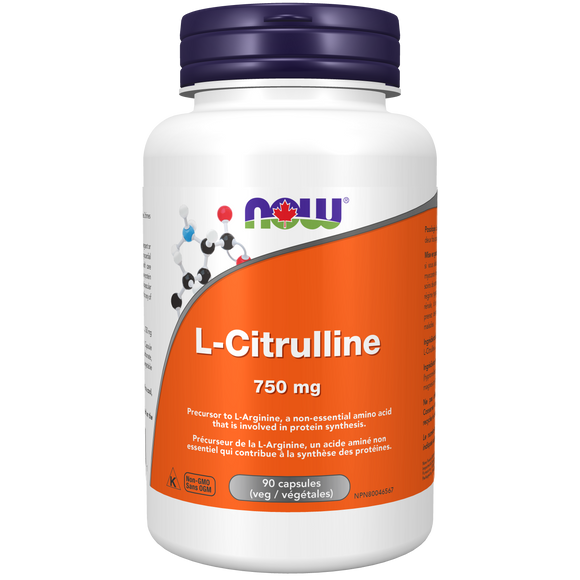 L-CITRULLINE 750 MG 90 CAPS NOW