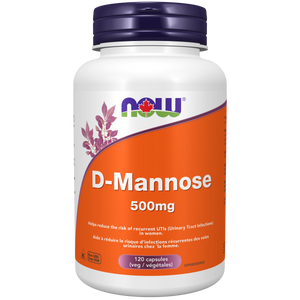 D MANNOSE 500 MG 120 CAPS NOW