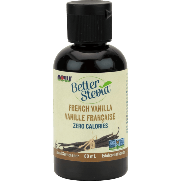 BETTER STEVIA FRENCH VANILLA 59 ML NOW